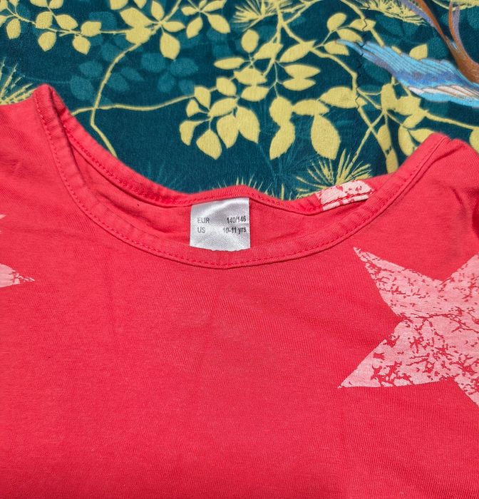 Bluzka t-shirt Bonprix roz. 140-146