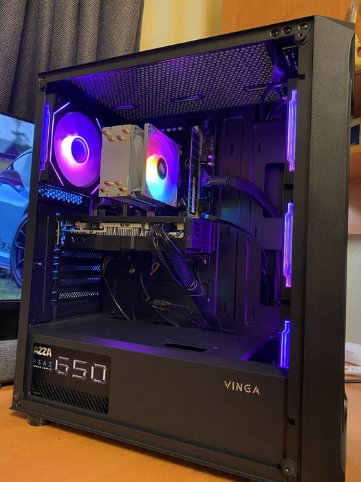 Игровой ПК X99 / 12 Ядер 24 Потоков / RX 580 8GB / 16GB DDR4 / SSD 240