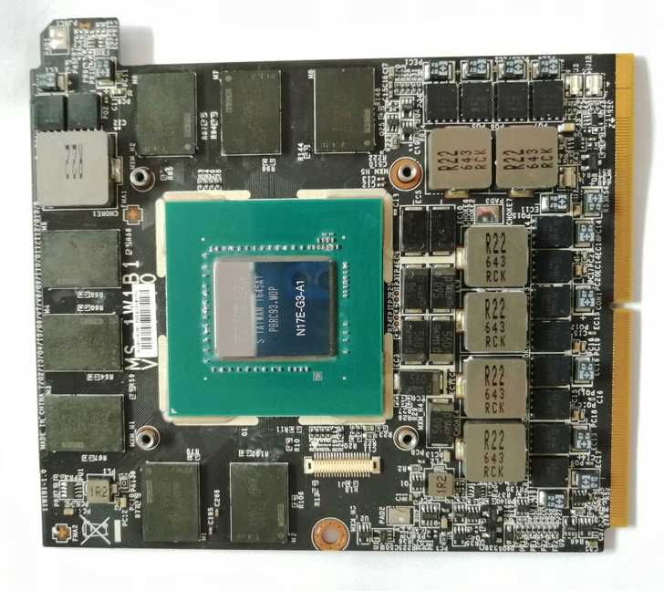 Відеокарта 8gb Nvidia GeForce GTX 1080 платформа MSI GT73 83 тощо