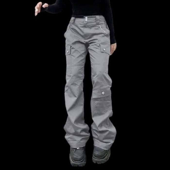 Штани карго y2k сірі