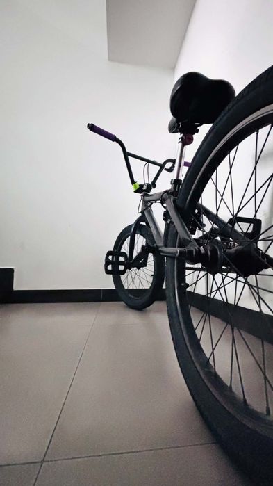 Rower BMX z rotorem