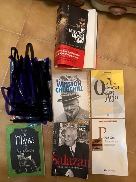 clássicos Salazar CHURCHILL clara Sanchez os monstros