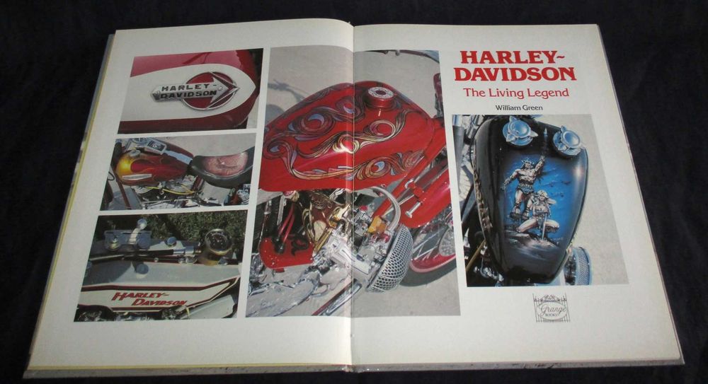 Livro Harley Davidson The Living Legend William Green