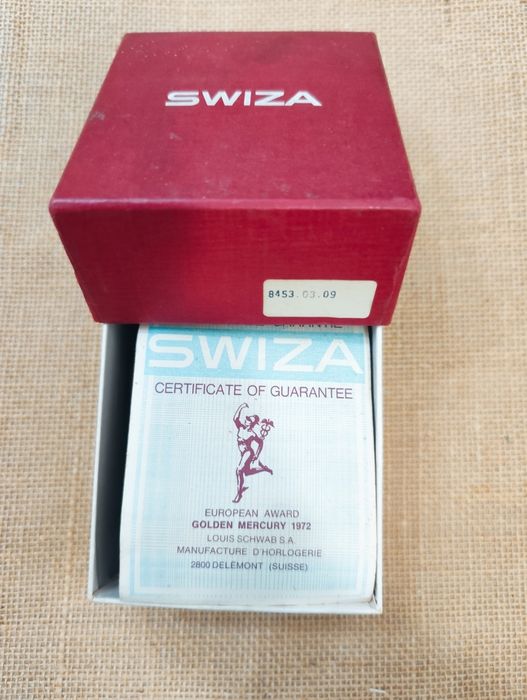 SWIZA relógio despertador vintage