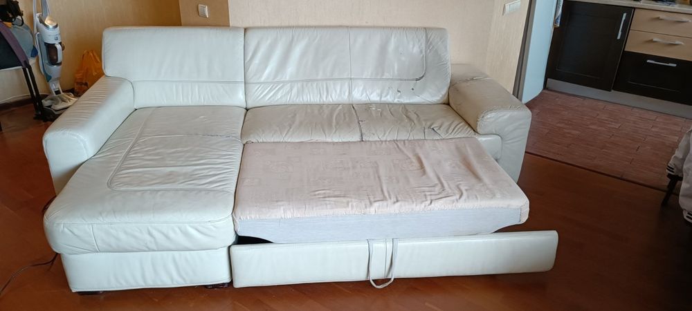 Діван шкіряний . Та крісло