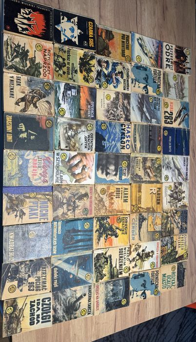 Książeczki z serii Żółty Tygrys II wojna światowa