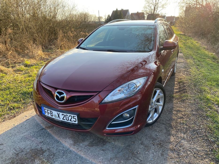 Mazda 6 Super Stan-Tylko 160tys km -1 Ręka od Nowości-Red Mica