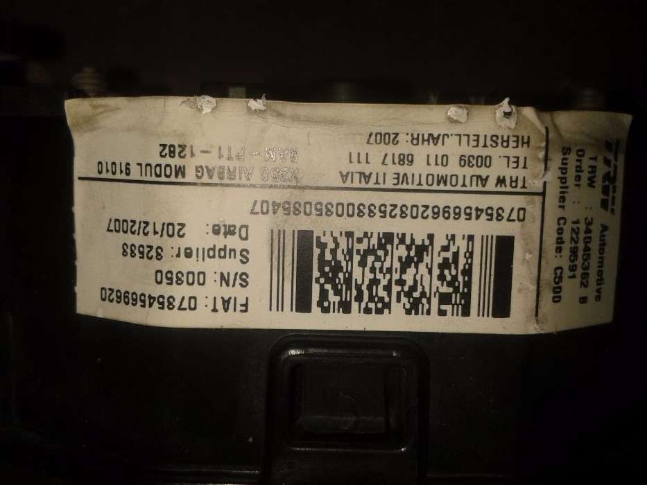 Airbag fiat ducato