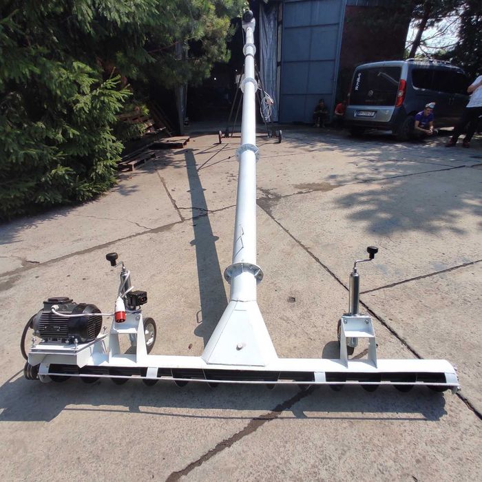 Шнековый погрузчик с подборщиком, забирай поки є. Шнек для зерна, сої