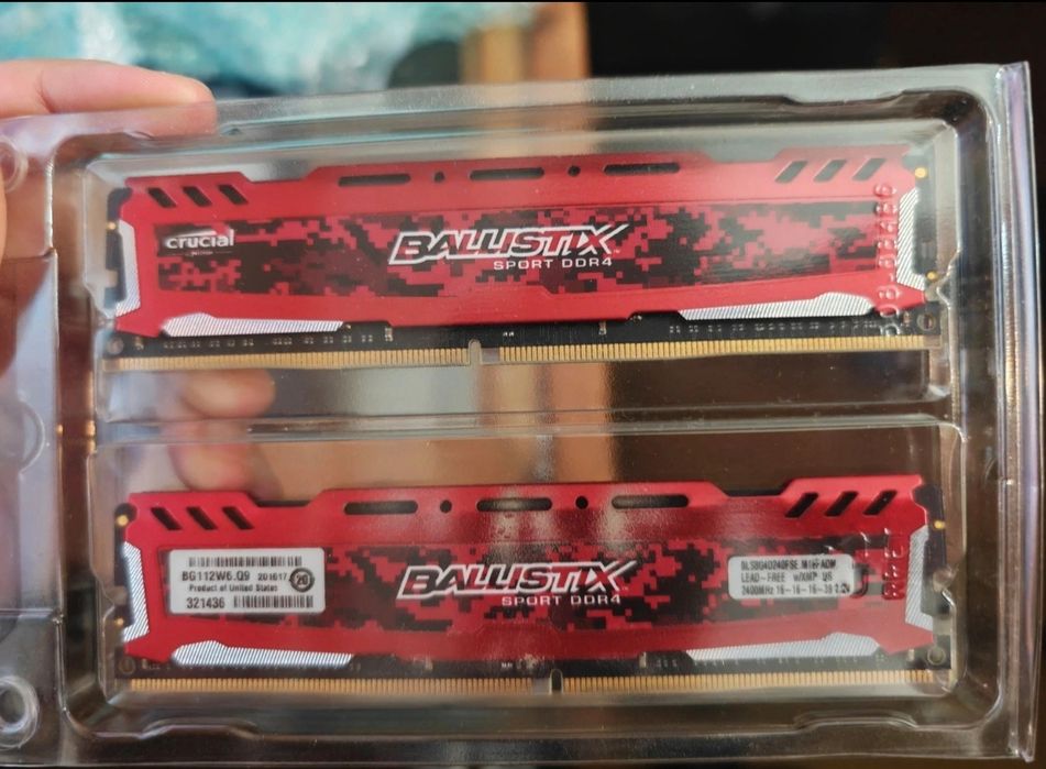Memória Ram 16Gb Ballistix (2x8GB)