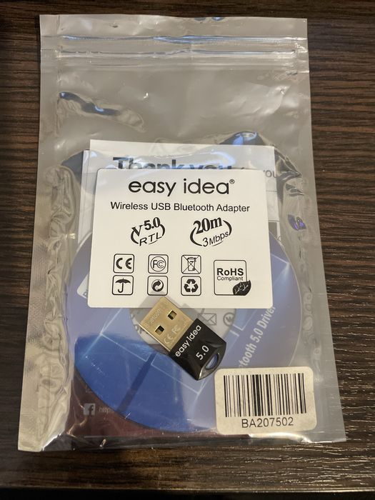 Bluetooth Adapter 5.0 / Блютуз адаптер 5.0