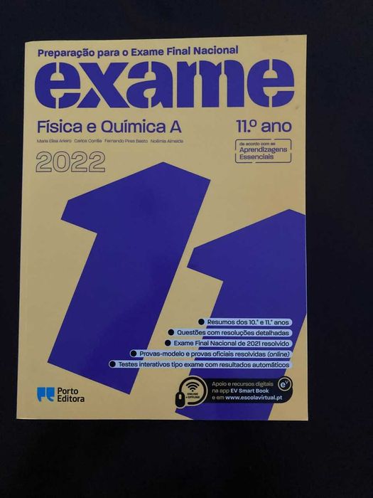 Livro preparação para exames 2022 Física-Química