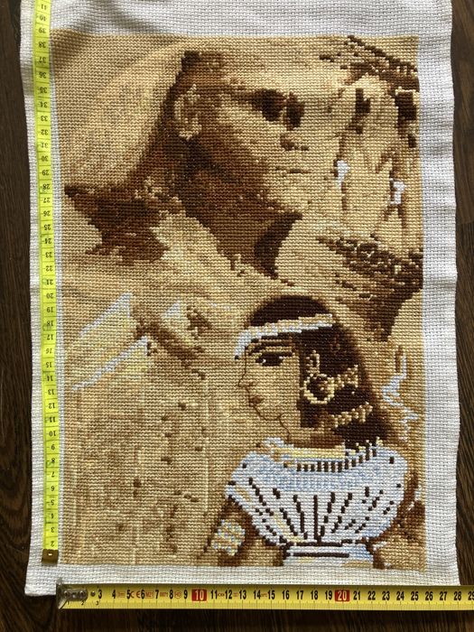 Obraz haftowany „Sfinks” 26x39 cm