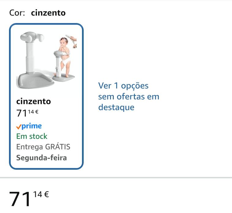 Base de duche para bebé