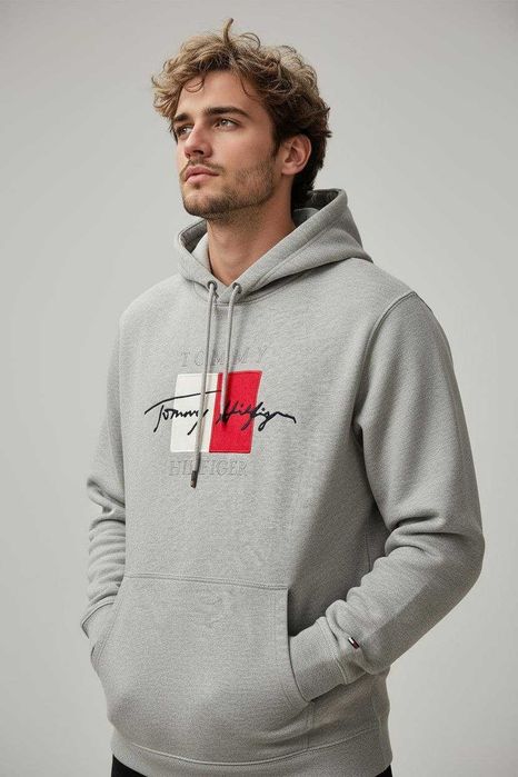 Толстовка худи Tommy Hilfiger L/XL оригинал 100% хлопок
