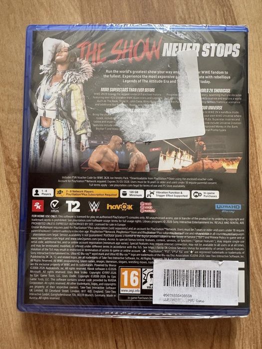 WWE 2k26 nowe ps5
