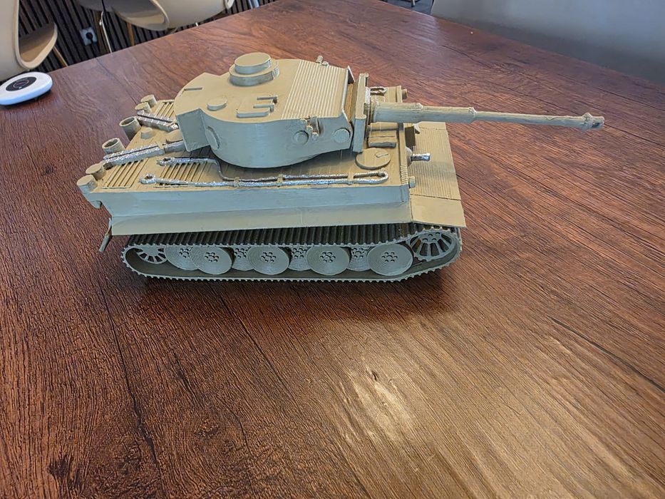 Tanque de guerra - Tiger Tank Afrika Korps