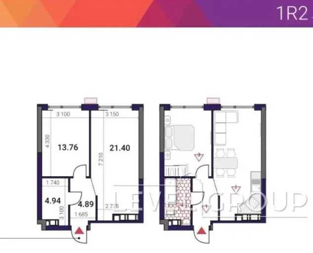 1-кімнатна квартира за адресою вул. Урлівська (площа 45 м²) - Atlanta.ua - фото 8