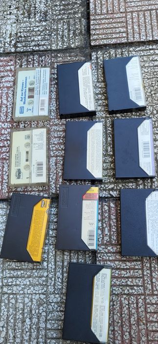 Kasety magnetofonowe zestaw 10 sztuk