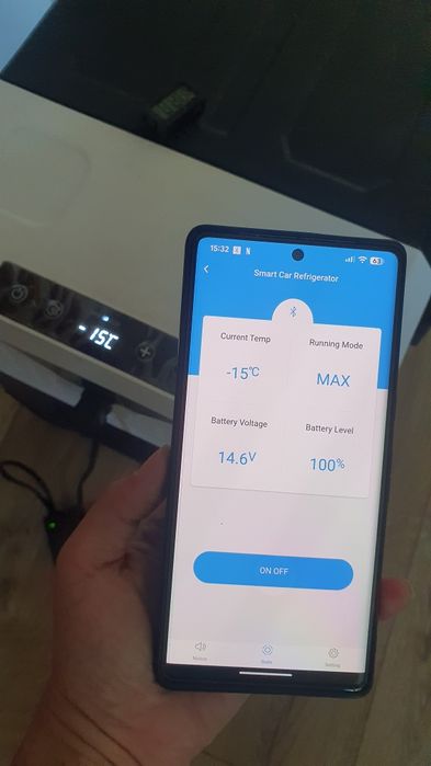 Turystyczna lodówka kompresorowa WANNYTON z Bluetooth 58L