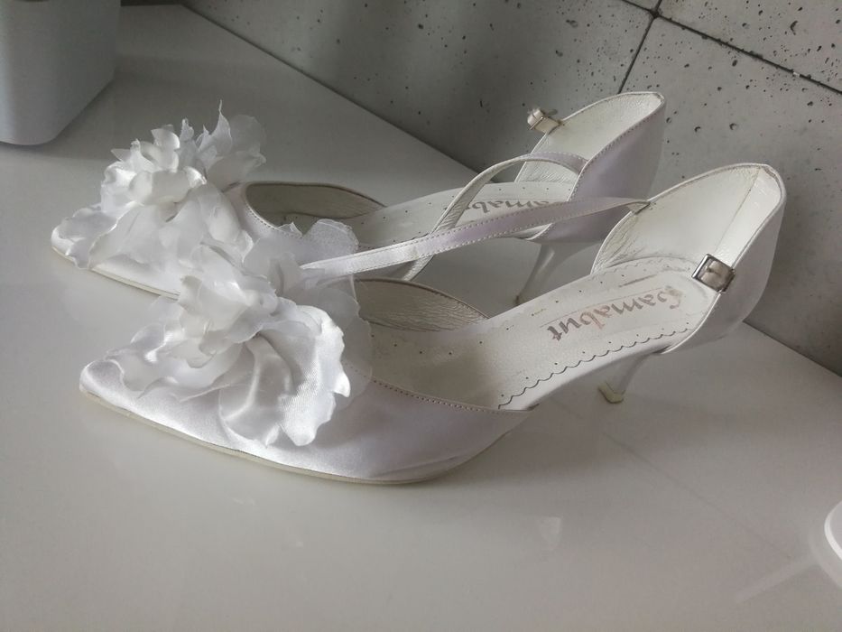Buty ślubne 38 + gratis