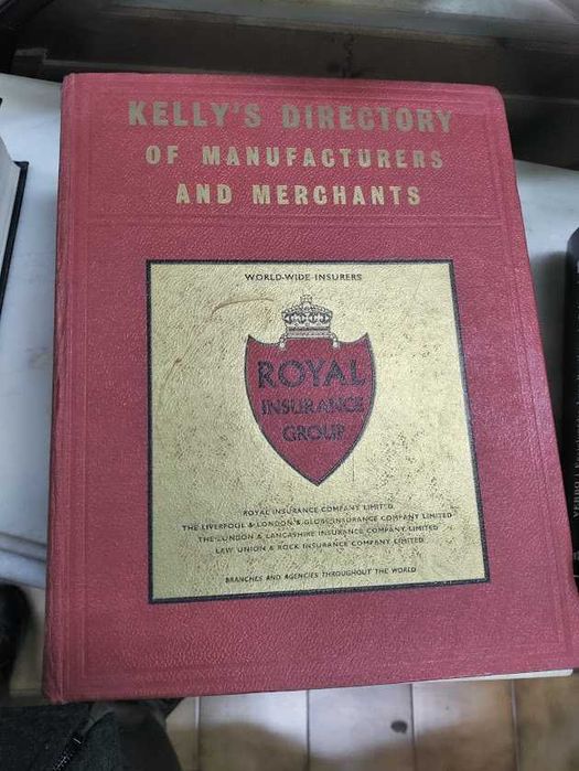 Diretório "Kelly's Directory of Manufacturers and Merchants" 1968