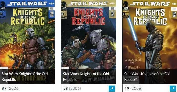 Star Wars Knight Of The Old Republic - Complete Comic Collection