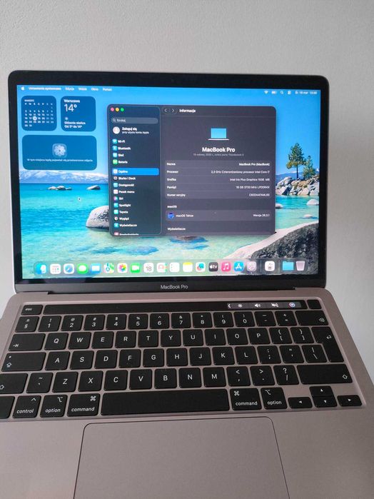 Komplet Apple MacBook Pro 13 macOS Tahoe 2026 A2251  + 16GB + 512GB