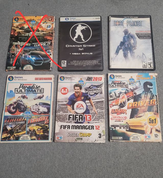 Видео игры для пк.