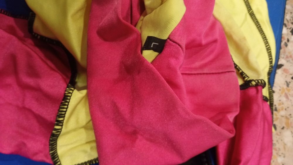 Fato neoprene alças e licra