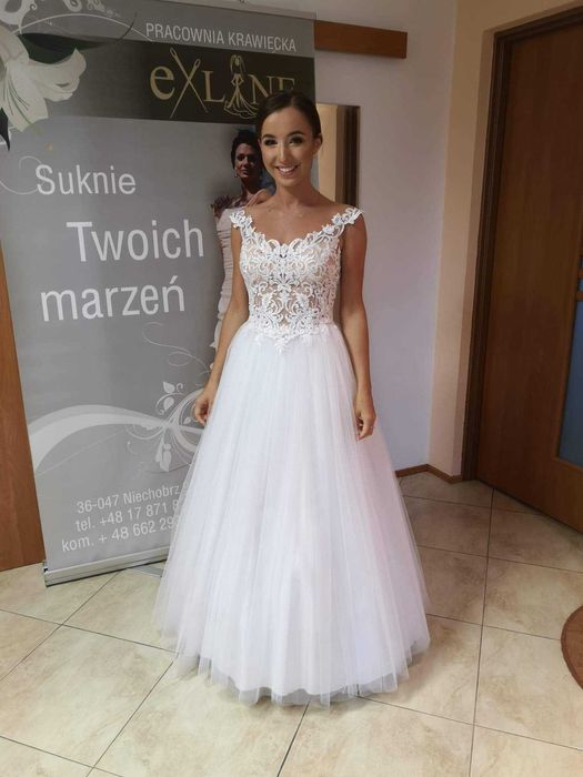 Piękna suknia ślubna
