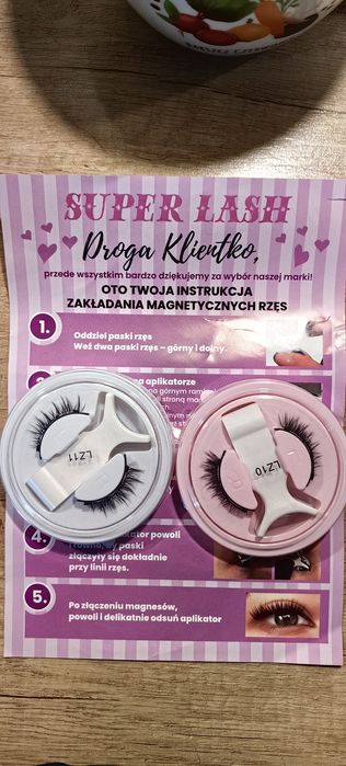 Rzęsy magnetyczne Lash