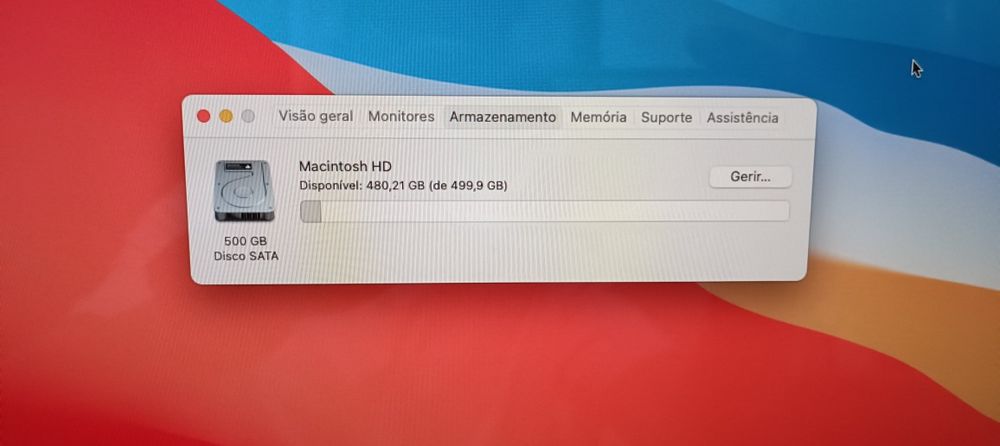 iMac 21,5” i5 Quad-Core / 8GB RAM / 500GB / Muito bom estado