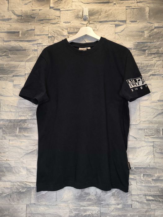Koszulka Napapijri T-Shirt Granatowa Logo