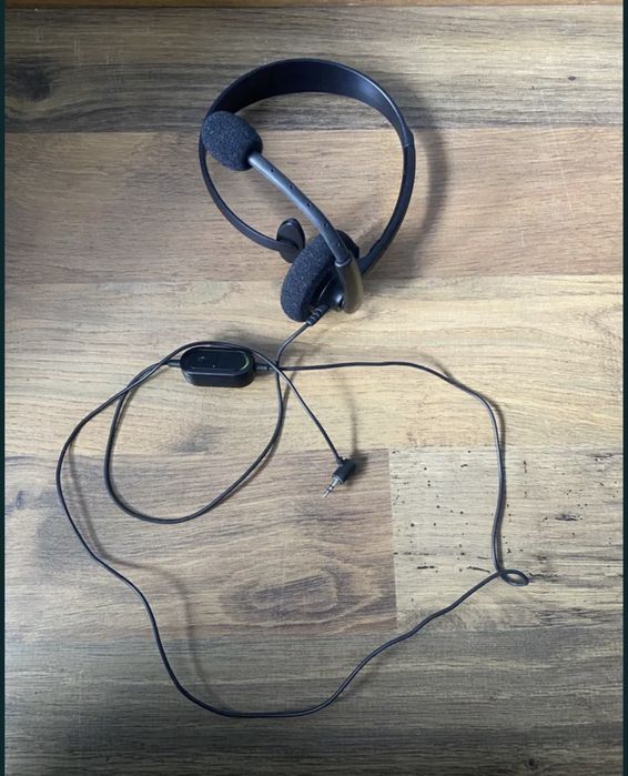 Zestaw Xbox 360 Headset + kabel AV/component oryginał