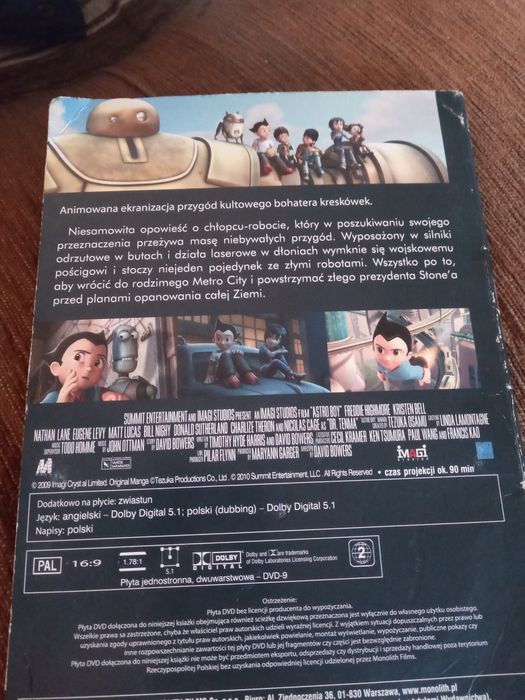 Film bajka DVD astro boy