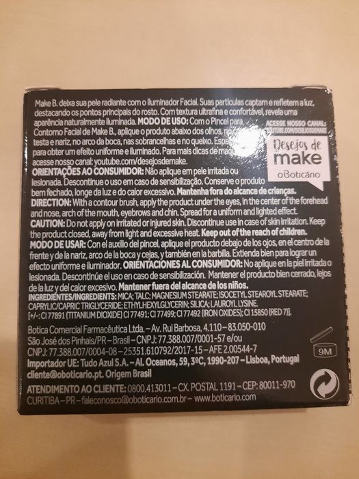 Iluminador bronze Make B.64283713669249124