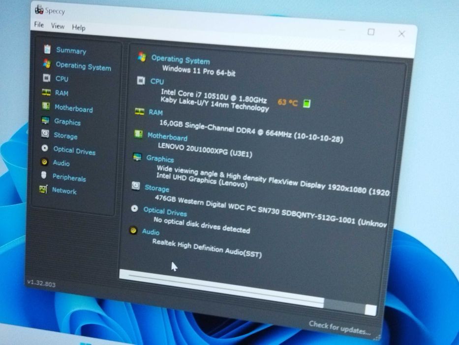 Lenovo L14 i7 10gen+16gb ram+512 ssd ecra touch *como novo*