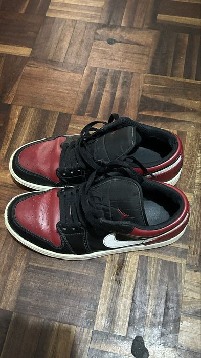 Air Jordan 1 low  vermelho