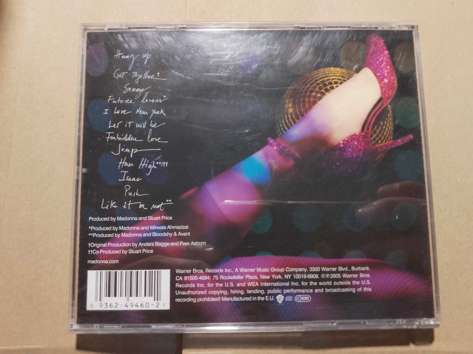 cd Confessions On A Dance Floor Wykonawca	 Madonna