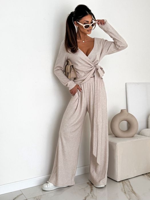 Nowy komplet wiosenny lekki wiązany bawełna  Lil Glam Uniwersalny