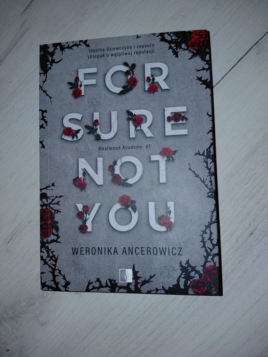 Książka " for sure not you "