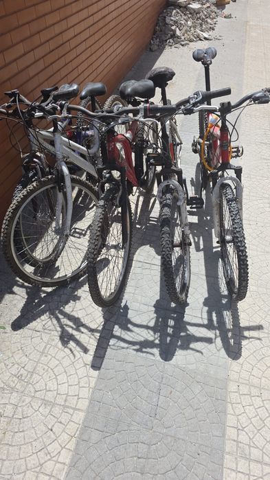 Lote de 5 bicicletas usadas — 170€