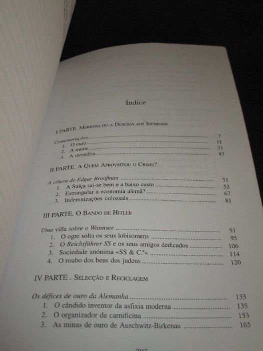 Livro No rasto dos Tesouros Nazis Jean-Paul Picaper