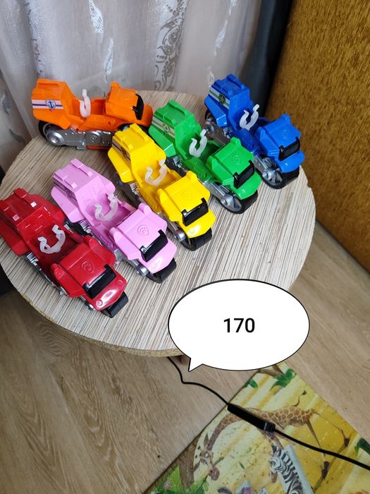 Іграшки щенячий патруль