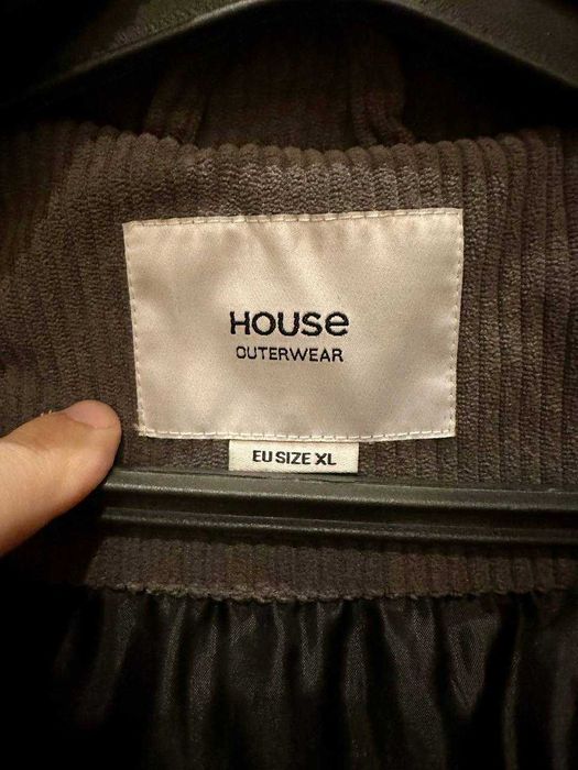 ЯК НОВА | Вельветова Зимова Дута Куртка (чол) House brand | РОЗМІР XL