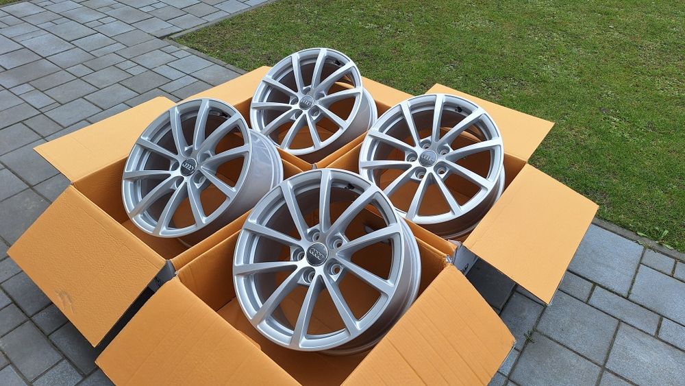 Nowe Oryginalne Alufelgi 5x112 R17 Audi A3 A4 A6 Skoda Octavia Vw
