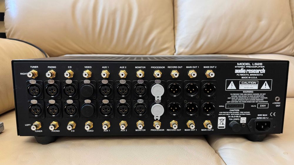 Audio Research LS26 przedwzmacniacz lampowy