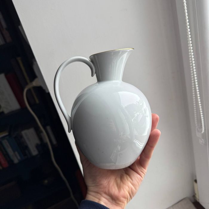 Wazon / Dzban ze Smokiem Schaubach Kunst porcelana lata 50 -60 te