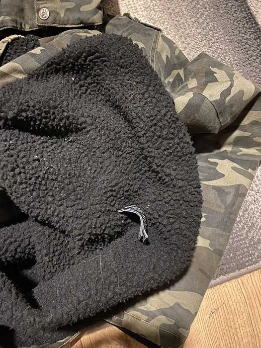 Kurtka damska Parka Five Finger death punch camo moro S M Emp emo goth